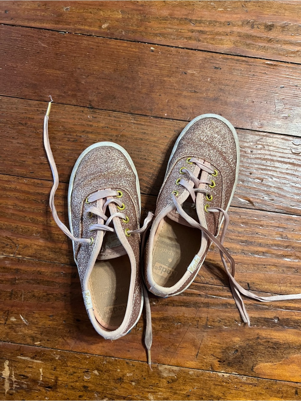 Rose Gold Keds